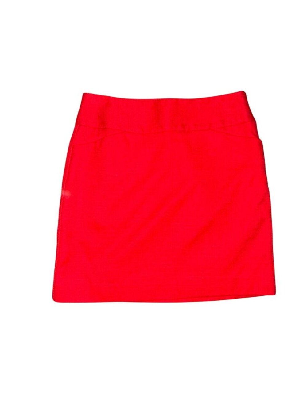 Ann Taylor LOFT Mini Pencil Skirt-Textured Red-Size 0-NWT